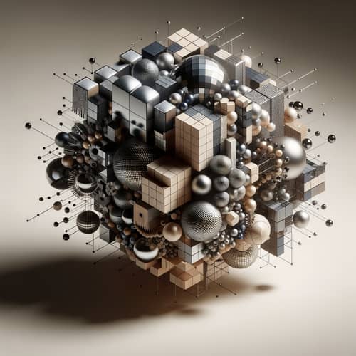 Shpalognomik - Abstract Concept Visualized with Geometric Shapes