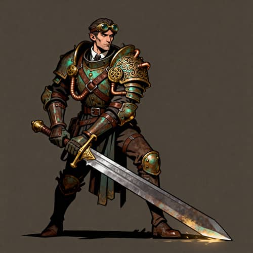 2D Character for Platform Game in Darkest Dungeon Style