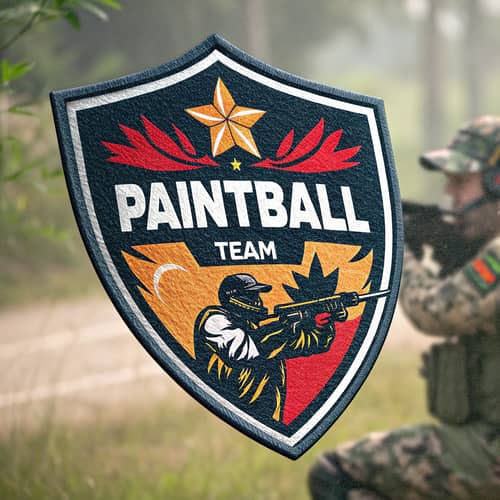 Custom Paintball Team Patches