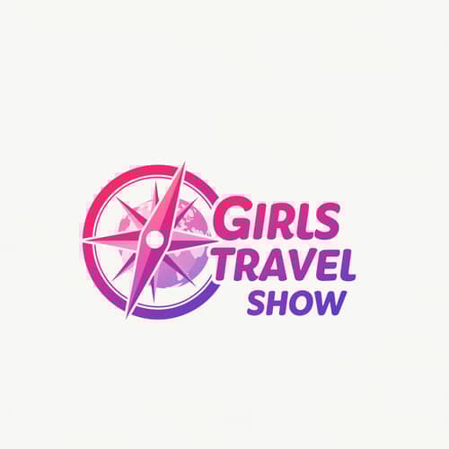 Girls Travel Show Logo Design