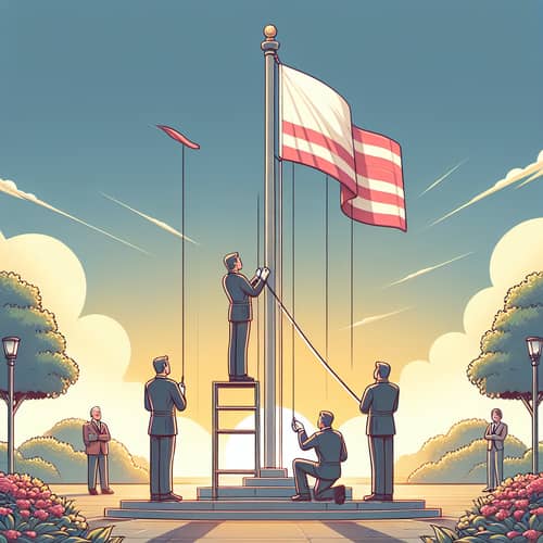 Step-by-Step Guide: How to Raise a Country Flag