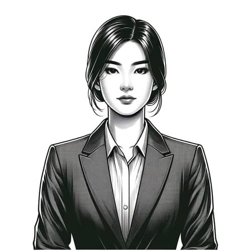 Confident Business Woman | Professional Asian Features