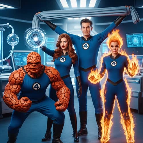 Transform Your Team into the Fantastic 4 Characters