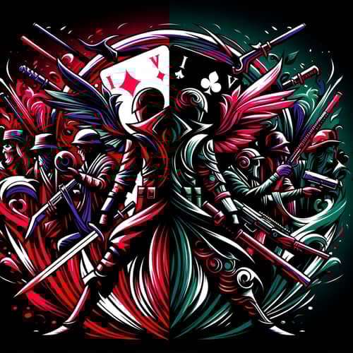 Epic Fusion Symbol of Order & Chaos | Graphic Novel Imagery