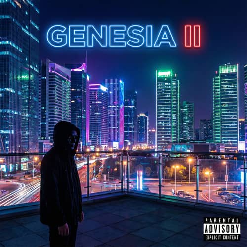 Genesia II Album Cover - Urban Night Vibes Genesia II Album Cover - Urban Night Vibes
