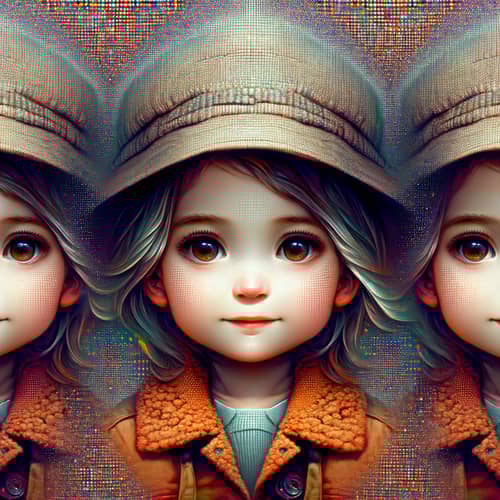 Child Wearing Hat - Cute Image for Kids