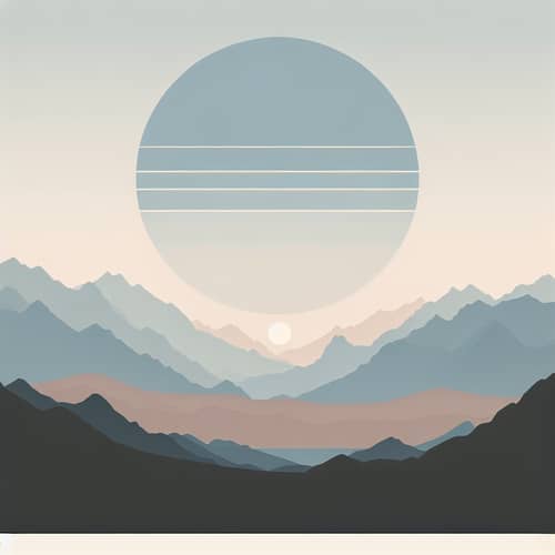 Minimalist Mountain Landscapes | Serene Design