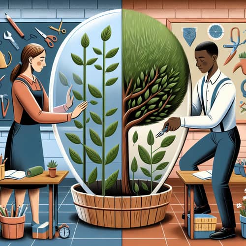 Preventive and Corrective Approaches in Education: Illustrated Concept