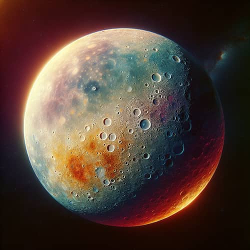 Explore Vibrant Mercury: High-Resolution Satellite View