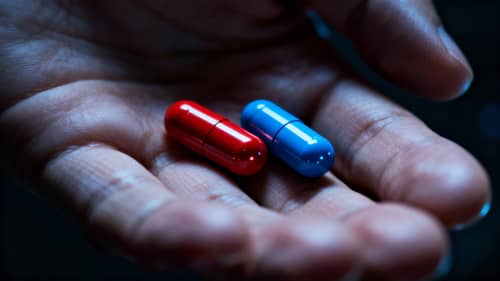 Red and Blue Pill: Sci-Fi Photo Art Red and Blue Pill: Sci-Fi Photo Art