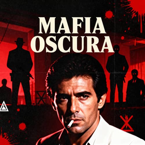 1980s Spanish Mafia Movie Poster - Dark and Intense 1980s Spanish Mafia Movie Poster - Dark and Intense