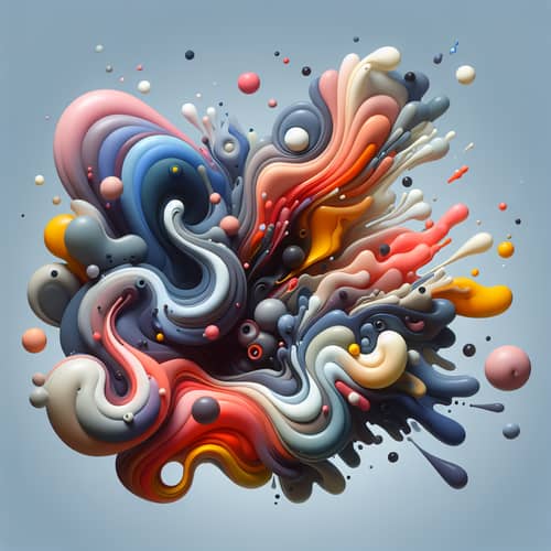 Abstract Surprise - Fluid Shapes & Colors