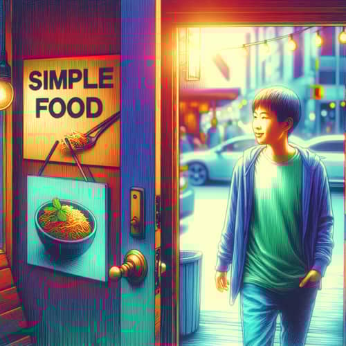 Explore 'Simple Food' - Asian Fusion Restaurant in Urban Area