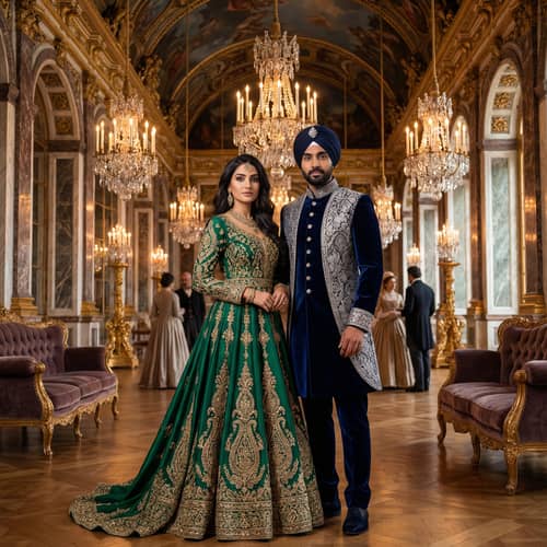 Lavish 19th-Century Costumes for a Grand Ballroom Lavish 19th-Century Costumes for a Grand Ballroom