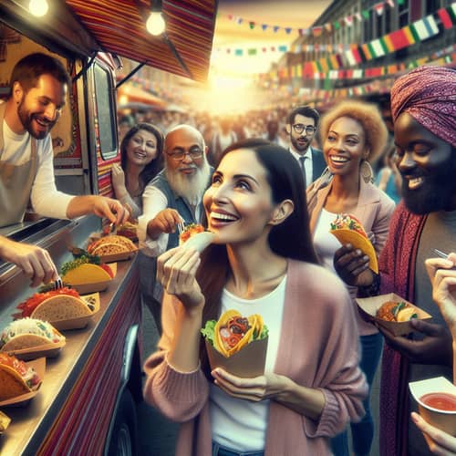 Explore a Thriving Multicultural Street Food Culture