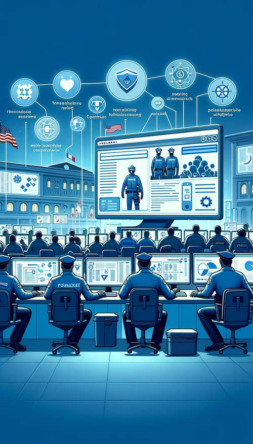 Predictive Policing: Monitoring Online Activities