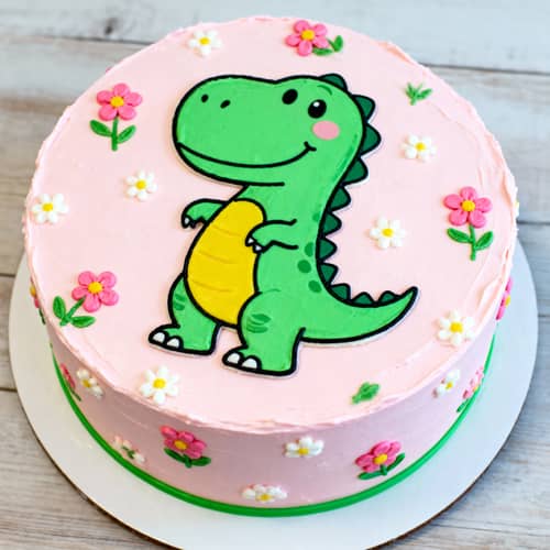 Trex Dinosaur Cake Design for 4 Year Old Girls Trex Dinosaur Cake Design for 4 Year Old Girls