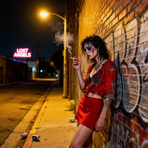 Ragged Scarlet Prostitute Character Design Ragged Scarlet Prostitute Character Design