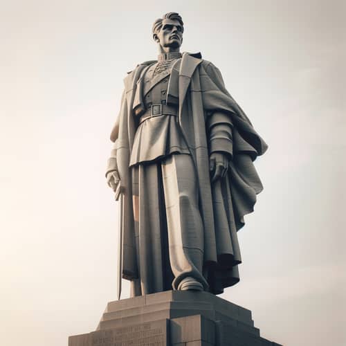Heroic Monument: Symbol of Strength and Resilience