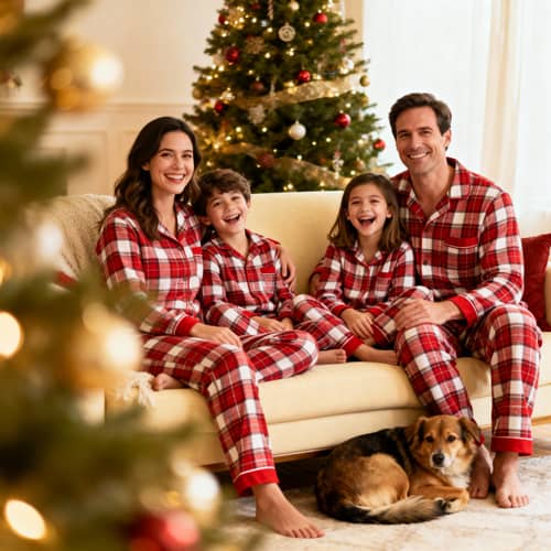 Family Christmas Pajama Photo Ideas Family Christmas Pajama Photo Ideas