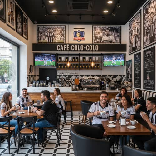 Colo Colo Coffee Shop: A Black & White Experience Colo Colo Coffee Shop: A Black & White Experience