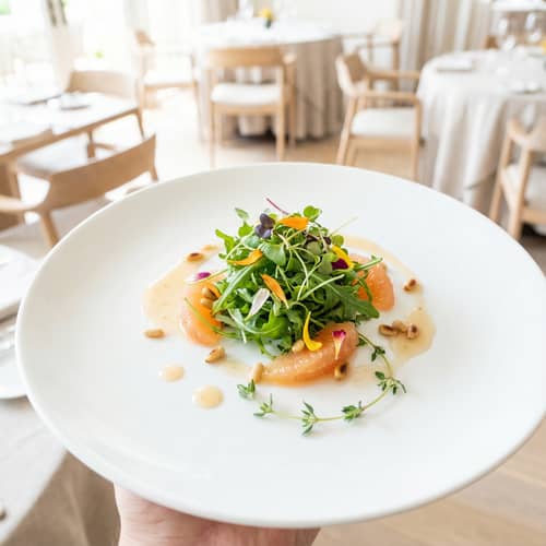 Contemporary Korean Salad with Grapefruit Vinaigrette