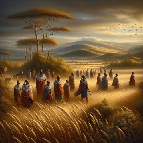 Maasai Tribe - Tale of the Boy with a Cow Head