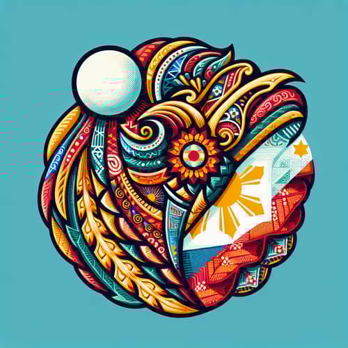 Tatak Pinoy Logo: Vibrant Baro't Saya & Pearl of the Orient