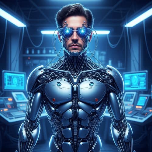 Cyborg Self-Portrait Creation