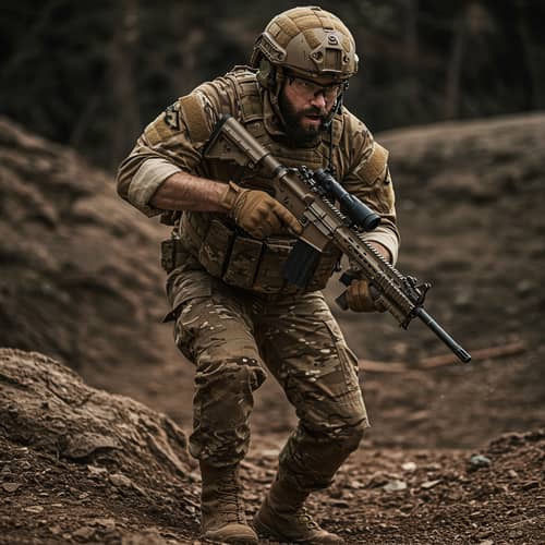 Aggressive SWAT Team Fighter