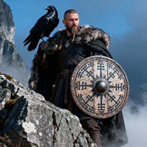 Raven Symbolism: Vikings and Nordic Compass Insights Raven Symbolism: Vikings and Nordic Compass Insights