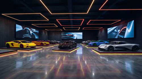 Explore Luxury Sports Cars at Our Exclusive Showroom