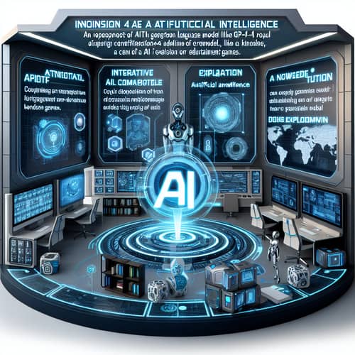 AI Odyssey: Innovative Game with GPT-4 AI Model