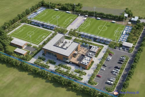 3D Design of a Football Development Complex