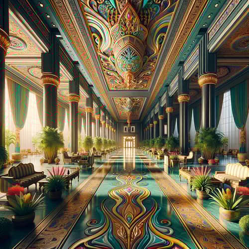 Elegant Sudanese Embassy Compound | Opulent Interiors & Traditional Designs
