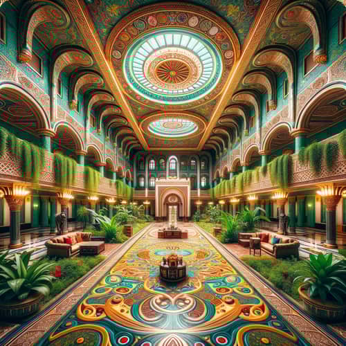 Majestic Sudanese Embassy | Greenery & Architectural Grandeur