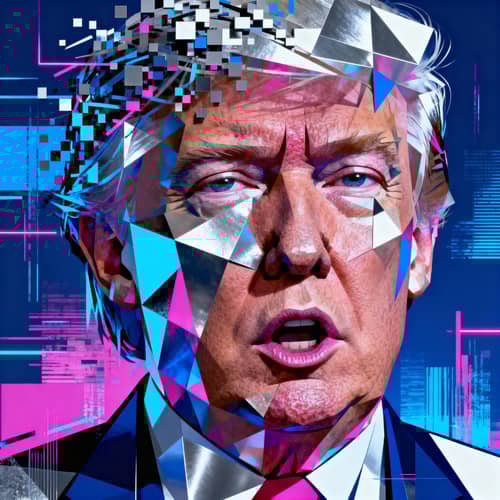 Trump in 21st Century Schizoid Man Style Trump in 21st Century Schizoid Man Style