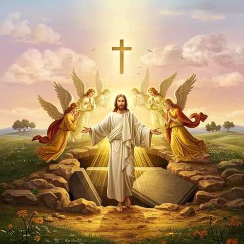 Jesus Resurrection Card - Celebrate His Raise