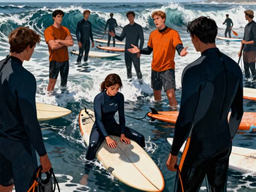 Empowered Women: Surfing in a Male-Dominated World Empowered Women: Surfing in a Male-Dominated World