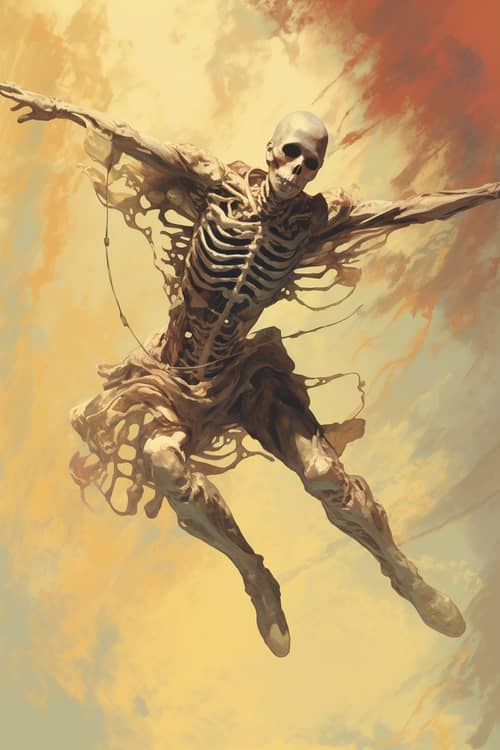 Weightless Chimeric Dancer in Surreal Futurism Weightless Chimeric Dancer in Surreal Futurism