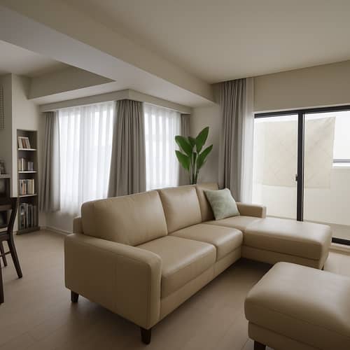 Transform a Window Counter into a Sofa Seat