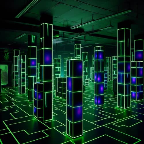 Immerse in Excitement: Glow-in-the-Dark Laser Tag Arena Experience