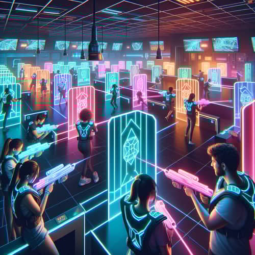 Immersive Laser Tag Arena Experience | Futuristic Fun for All Ages