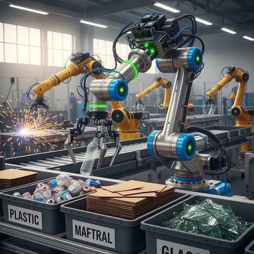 Robot Waste Sorting Solutions in Factories