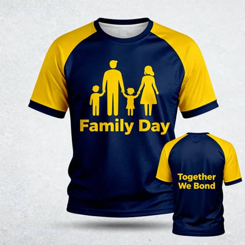 Custom Jerseys for Family Day Events