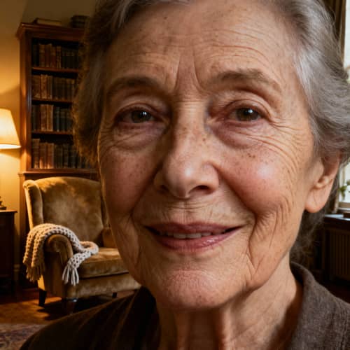 Ultra-Realistic Portrait of an Old Lady Ultra-Realistic Portrait of an Old Lady