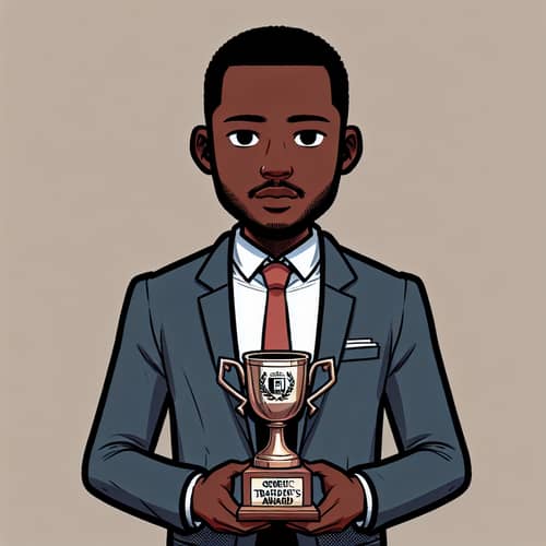 Peter Kasanga - HFM Trophy Trader's Award Winner