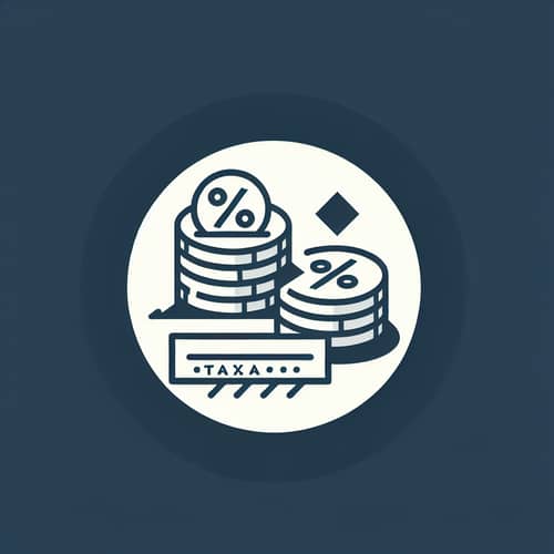 Minimalist Taxation Graphic Design