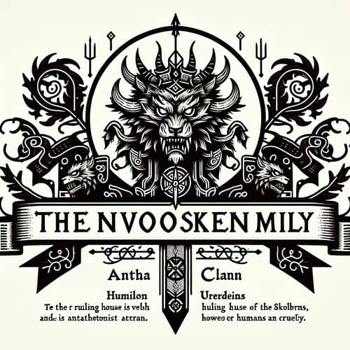 Nevosken Family Emblem - Ruling House of Skoldbrenns