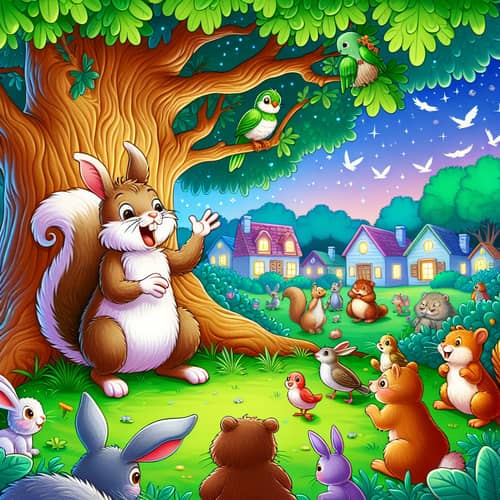 Sammy the Brave Squirrel: A Heartwarming Forest Tale | Storybook